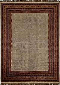 New Contemporary Hand-Knotted Rug