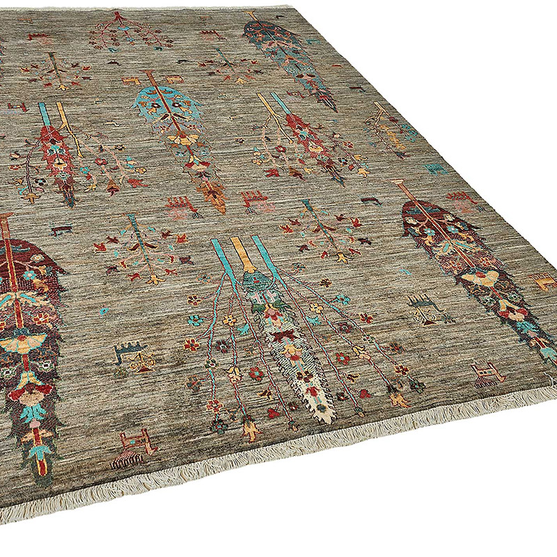 Yeni El Dokuma Uşak Halısı - 182 cm x 253 cm - K0093479