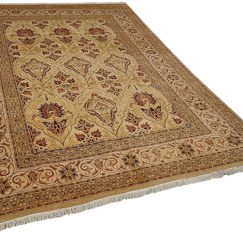 Yeni Uşak Desenli El Dokuma Halı - K0093488