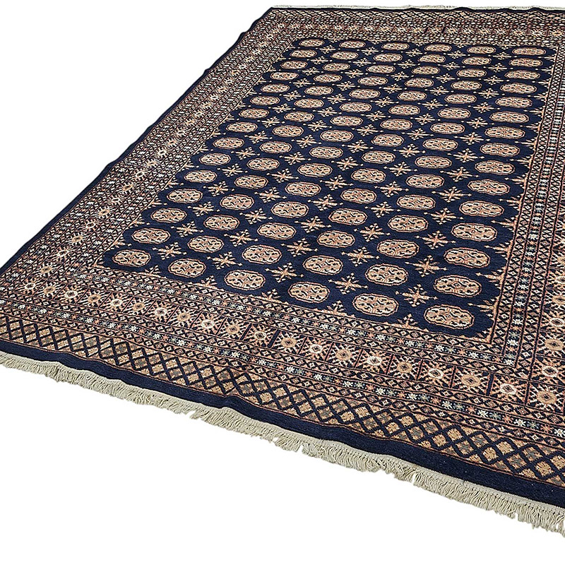 Nueva Alfombra Bokhara Anudada a Mano - K0093508