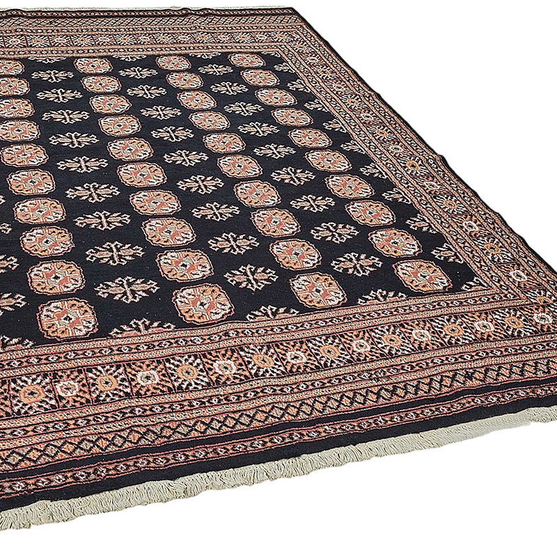 New Hand-Knotted Bokhara Rug - K0093516