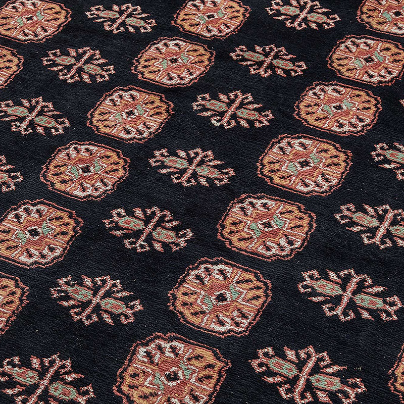 New Hand-Knotted Bokhara Rug - K0093516