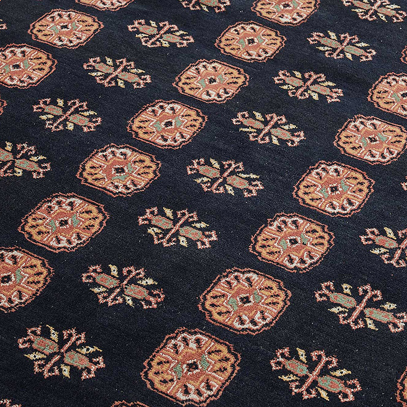 New Hand-Knotted Bokhara Rug - K0093518
