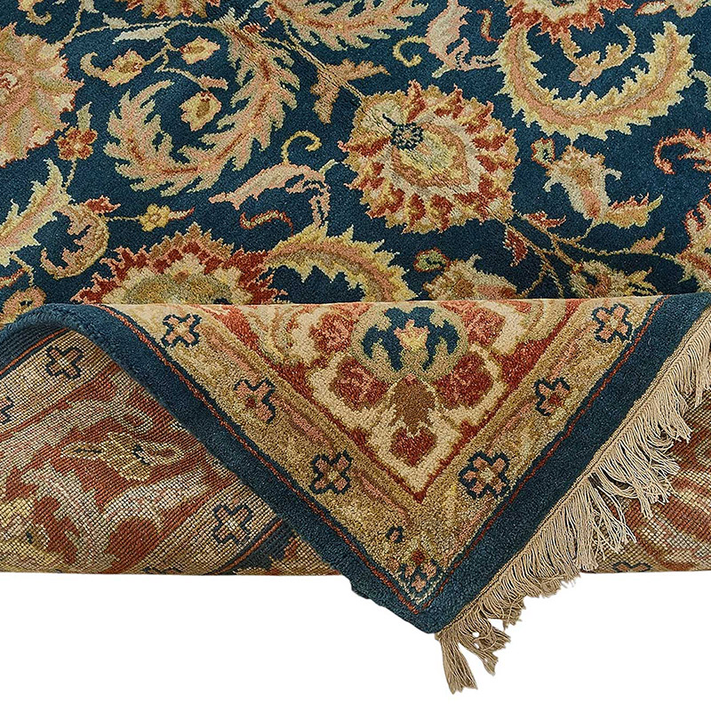 New Hand Knotted Oushak Inspired Rug - K0093519