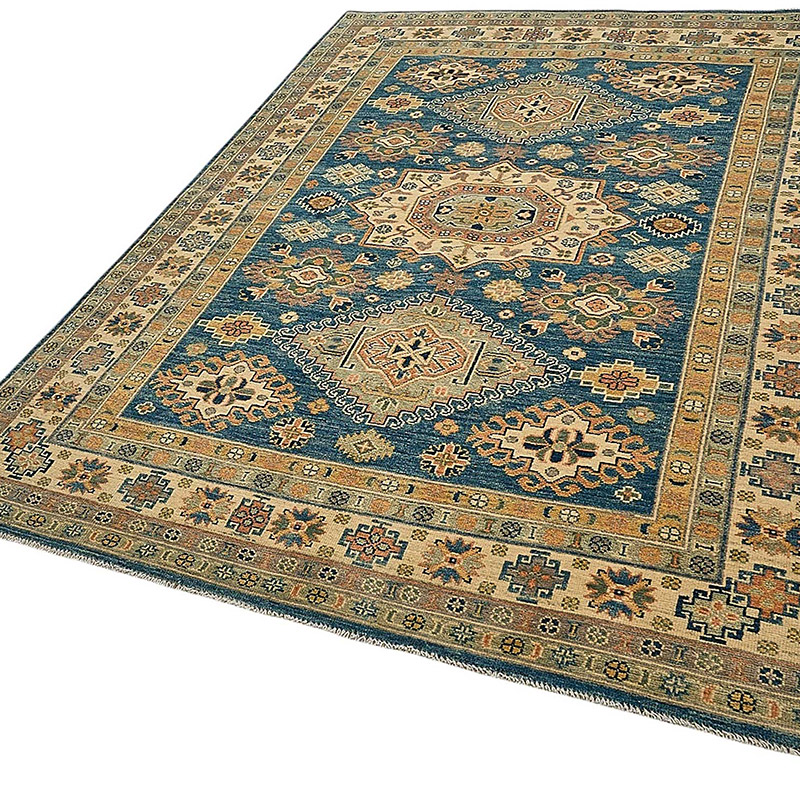 New Hand Knotted Oushak Inspired Rug - K0093525