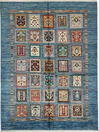 New Contemporary Hand-Knotted Rug