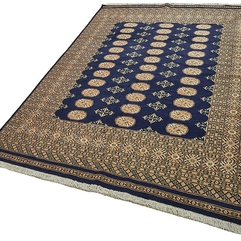 Nueva Alfombra Bokhara Anudada a Mano - K0093535