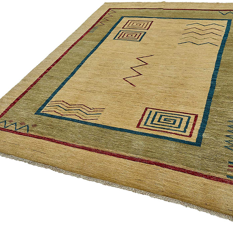New Contemporary Hand-Knotted Rug - K0093540