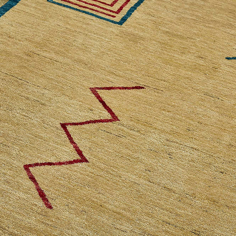 New Contemporary Hand-Knotted Rug - K0093540