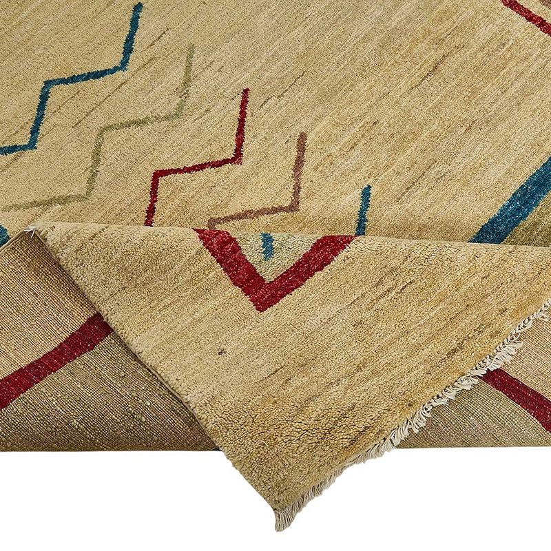 New Contemporary Hand-Knotted Rug - K0093540