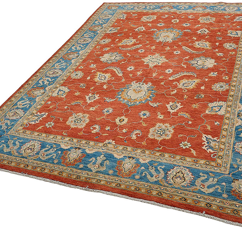 Yeni Uşak Desenli El Dokuma Halı - K0093550