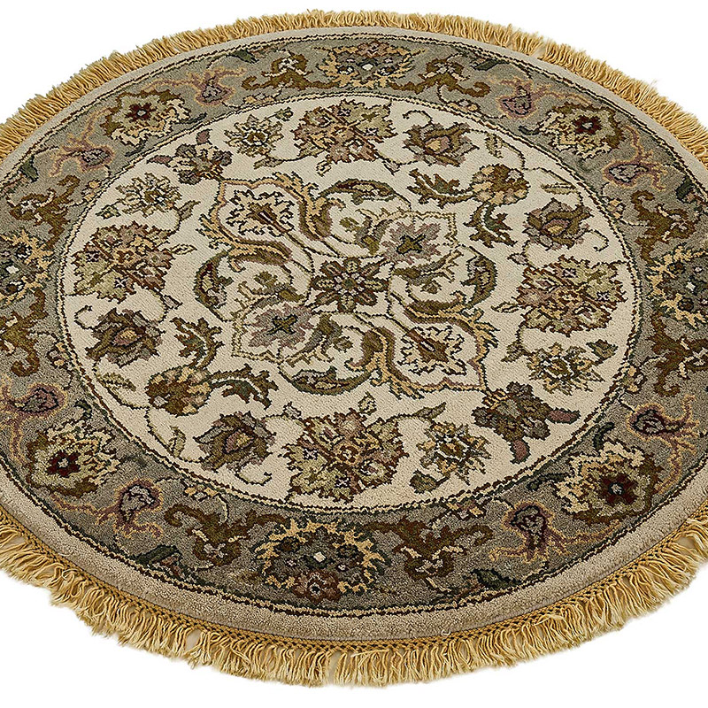 New Hand Knotted Oushak Inspired Rug - K0093556