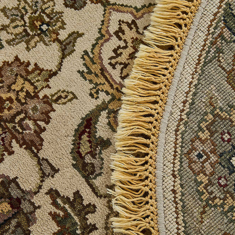 New Hand Knotted Oushak Inspired Rug - K0093556
