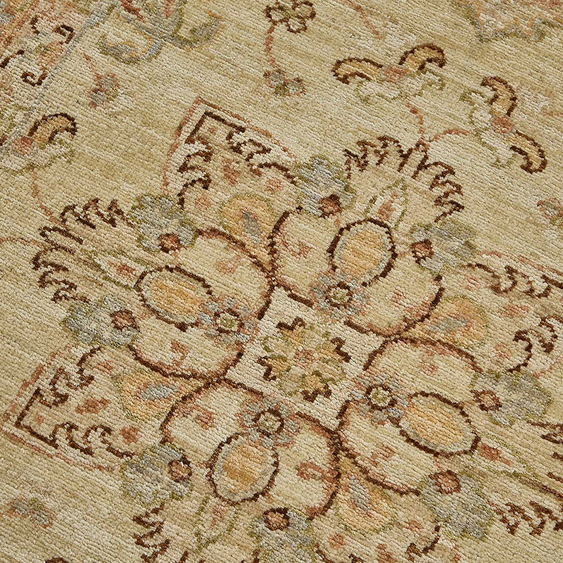 New Hand Knotted Oushak Inspired Runner - K0093559