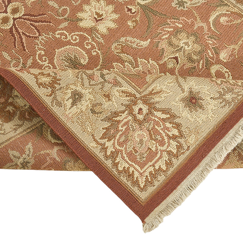 New Hand Knotted Oushak Inspired Rug - K0093562