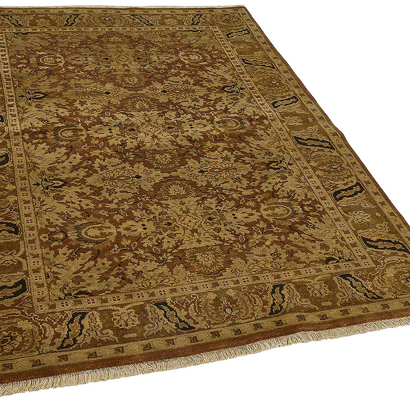 Yeni Uşak Desenli El Dokuma Halı - K0093563