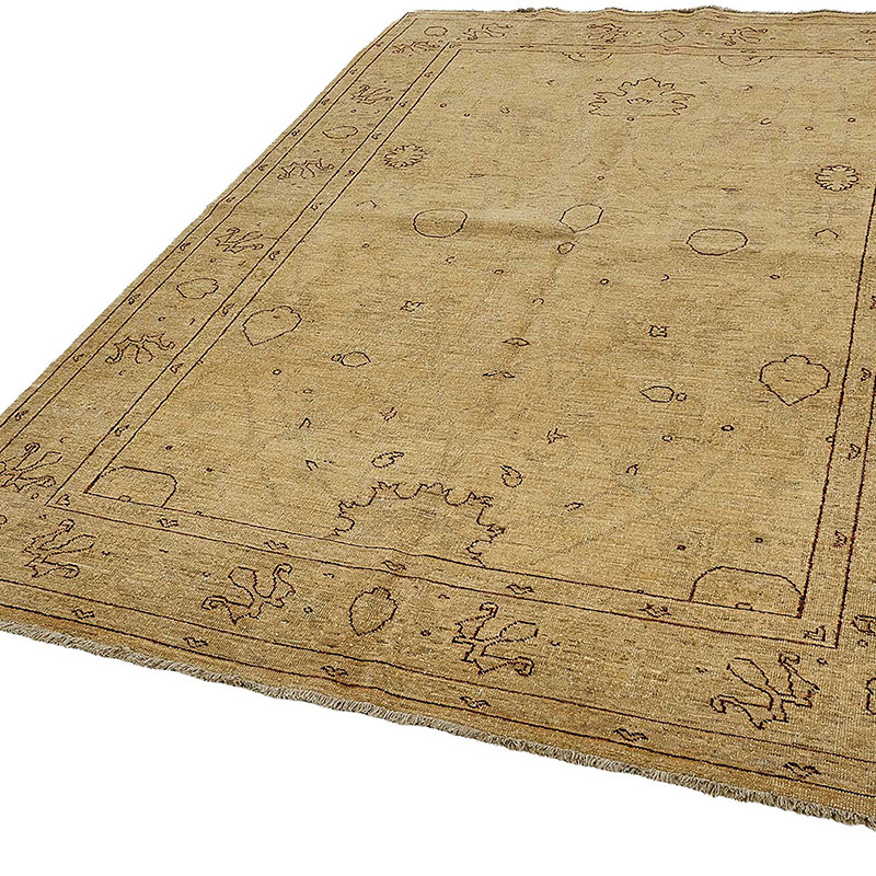 Yeni Uşak Desenli El Dokuma Halı - K0093569