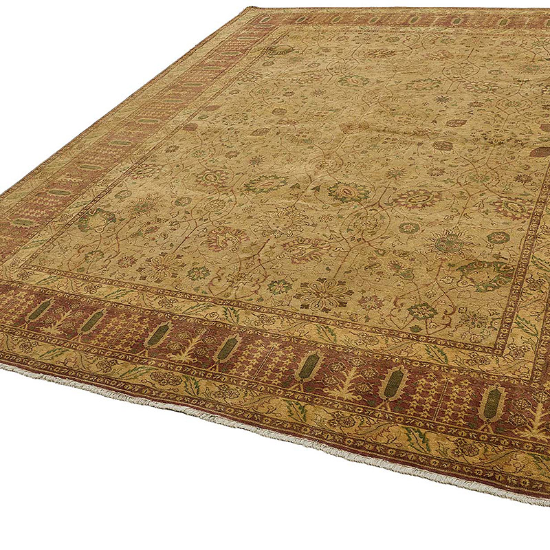 Yeni Uşak Desenli El Dokuma Halı - K0093575