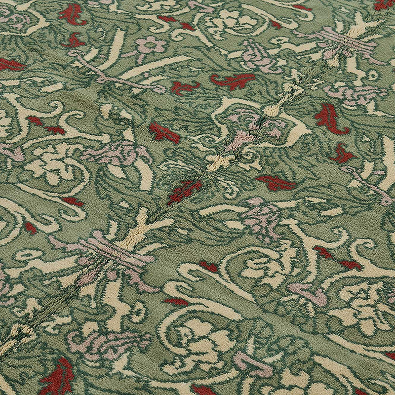 New Hand Knotted Oushak Inspired Rug - K0093584