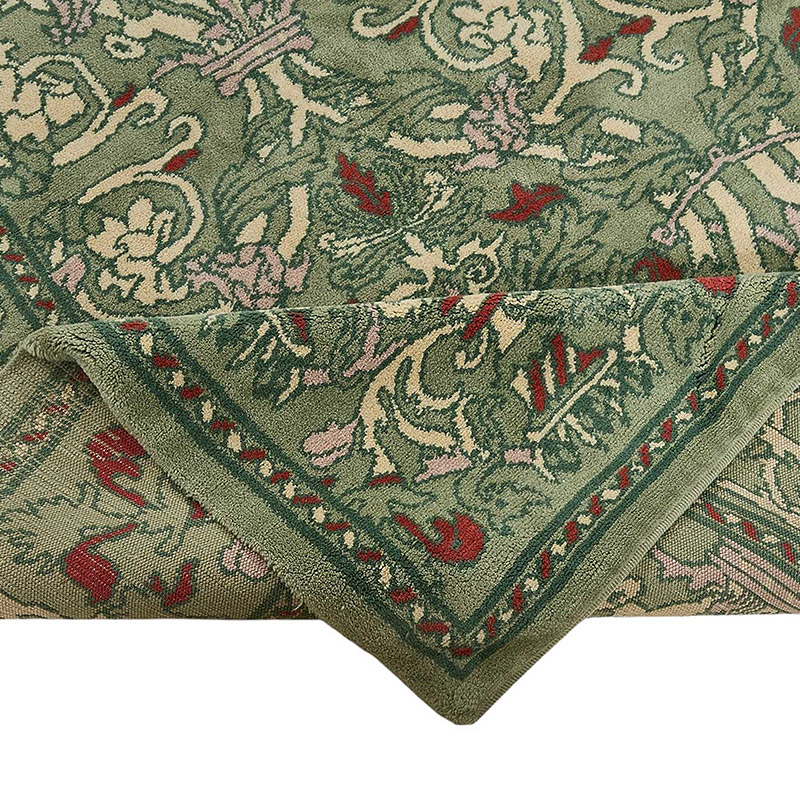 New Hand Knotted Oushak Inspired Rug - K0093584