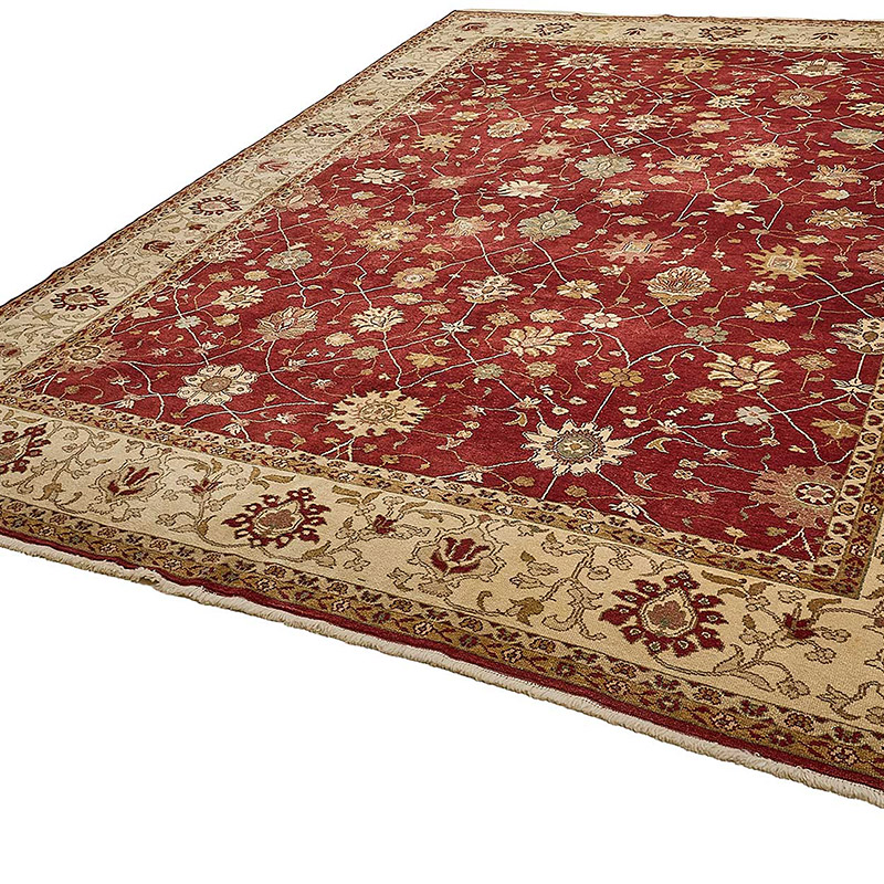New Hand Knotted Oushak Inspired Rug - K0093587