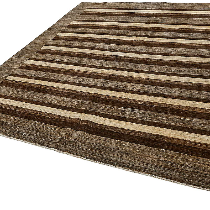 Nueva Alfombra Anudada a Mano - K0093594