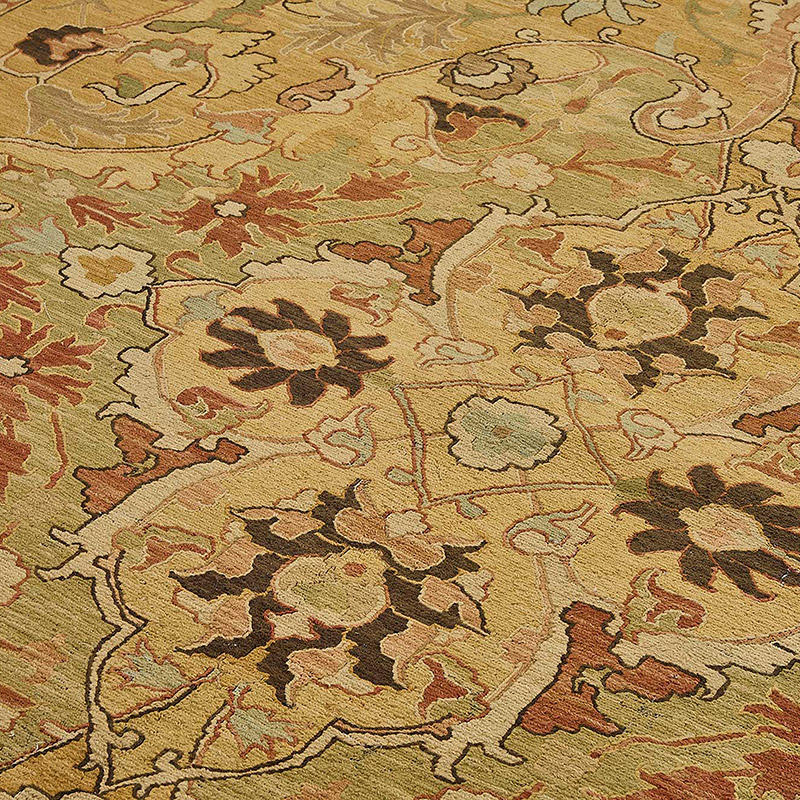 Yeni Uşak Desenli El Dokuma Halı - K0093605