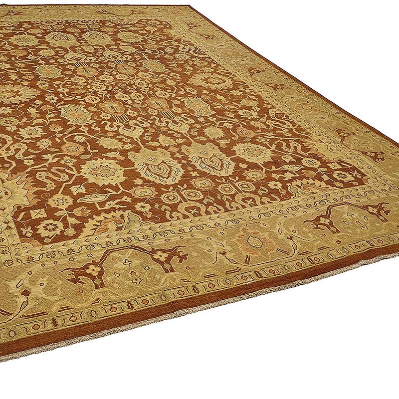 Yeni Uşak Desenli El Dokuma Halı - K0093606