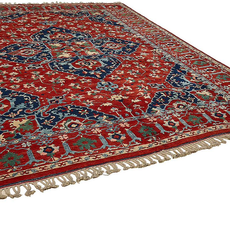Yeni Uşak Desenli El Dokuma Halı - K0093611