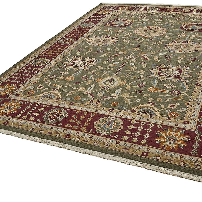 Yeni Uşak Desenli El Dokuma Halı - K0093618