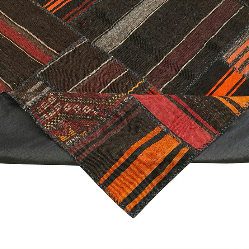 Patchwork Kilim Rug - 10' 10" x 13' 5" (130" x 161") - K0093619