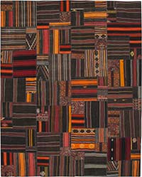 Alfombra Kilim de Retazos - 330 cm x 415 cm