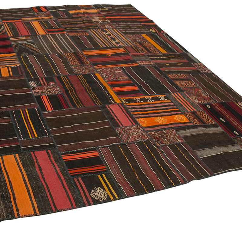 Alfombra Kilim de Retazos - 330 cm x 415 cm - K0093620
