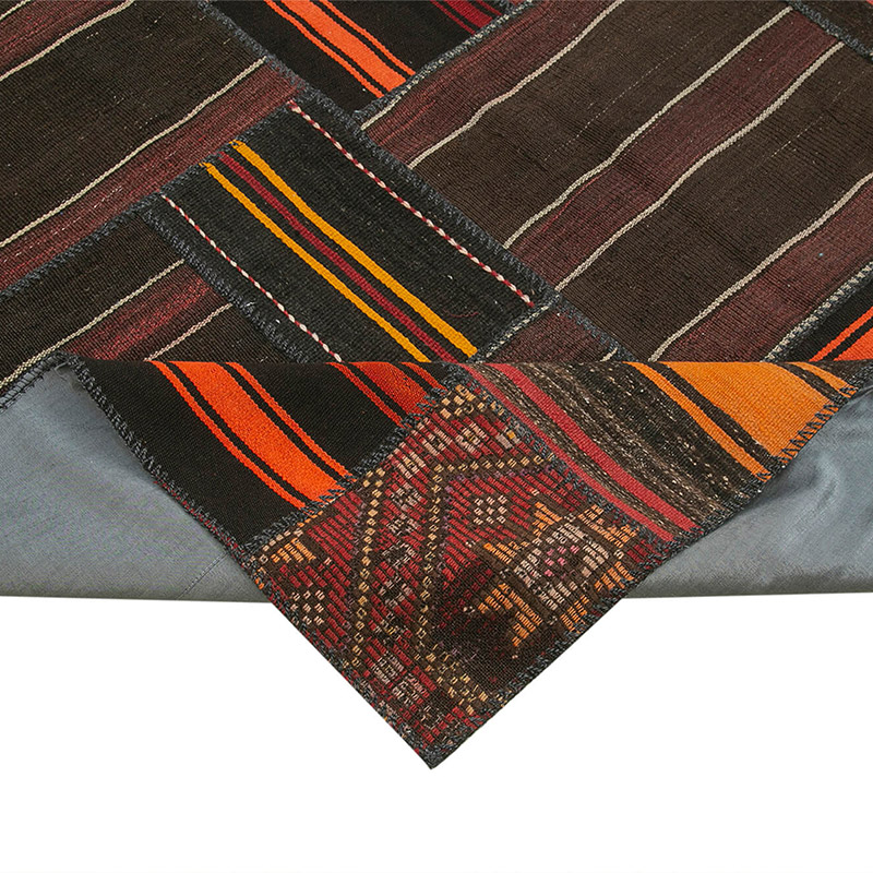 Alfombra Kilim de Retazos - 330 cm x 415 cm - K0093620