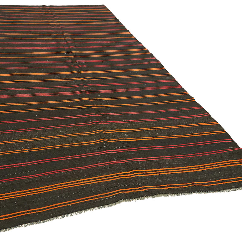 Vintage Anatolian Kilim Rug - 5' 4" x 11' 10" (64" x 142") - K0093626