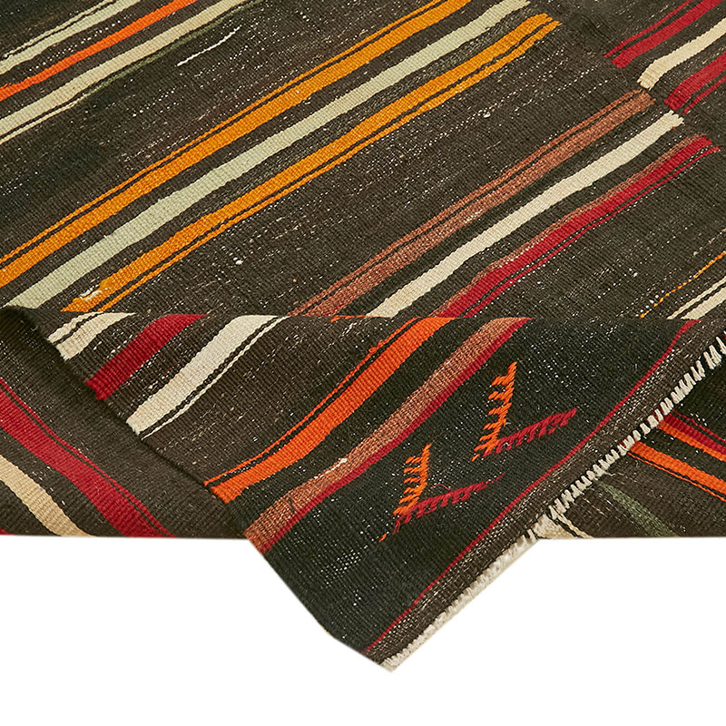 Vintage Anatolian Kilim Rug - 7' 9" x 11' 6" (93" x 138") - K0093627