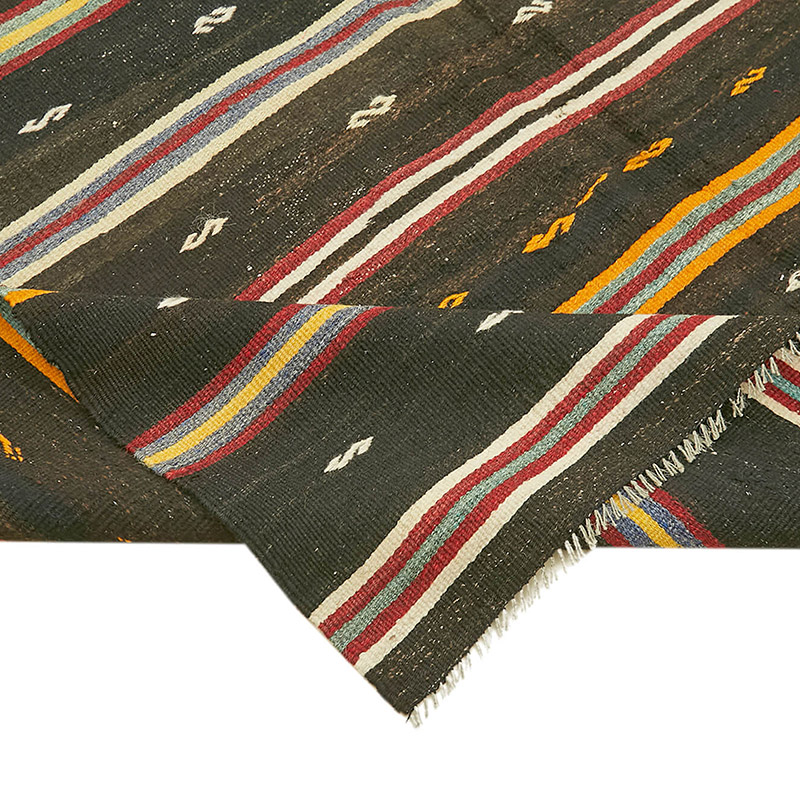 Vintage Anatolian Kilim Rug - 6' 6" x 11' 4" (78" x 136") - K0093628
