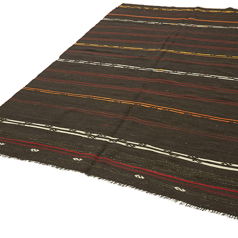 Vintage Anatolian Kilim Rug - 6' 9" x 10'  (81" x 120") - K0093630