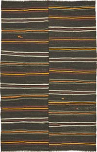 Vintage Anatolian Kilim Rug - 7' 10" x 12' 4" (94" x 148")