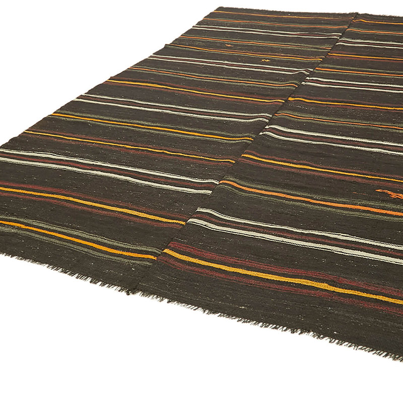 Vintage Anatolian Kilim Rug - 7' 10" x 12' 4" (94" x 148") - K0093631