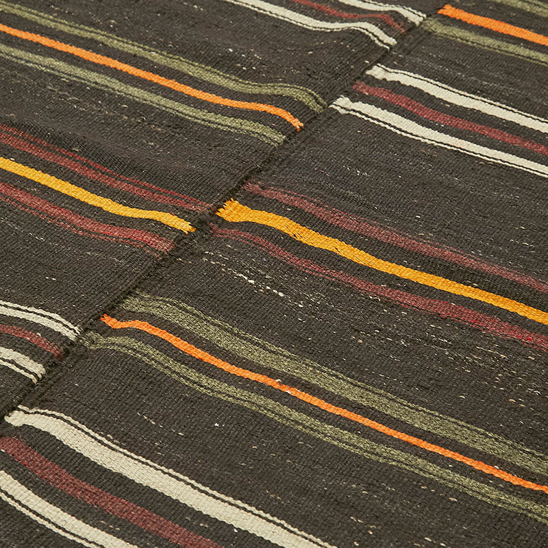 Vintage Anatolian Kilim Rug - 7' 10" x 12' 4" (94" x 148") - K0093631