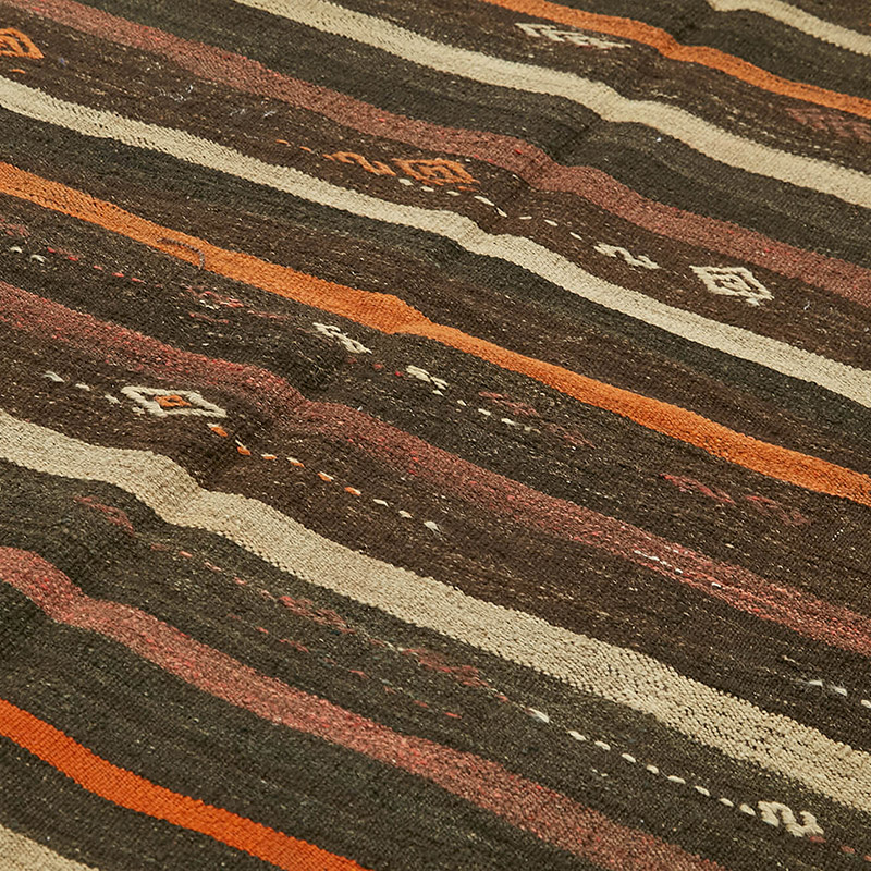 Vintage Anatolian Kilim Rug - 7' 1" x 9' 7" (85" x 115") - K0093632