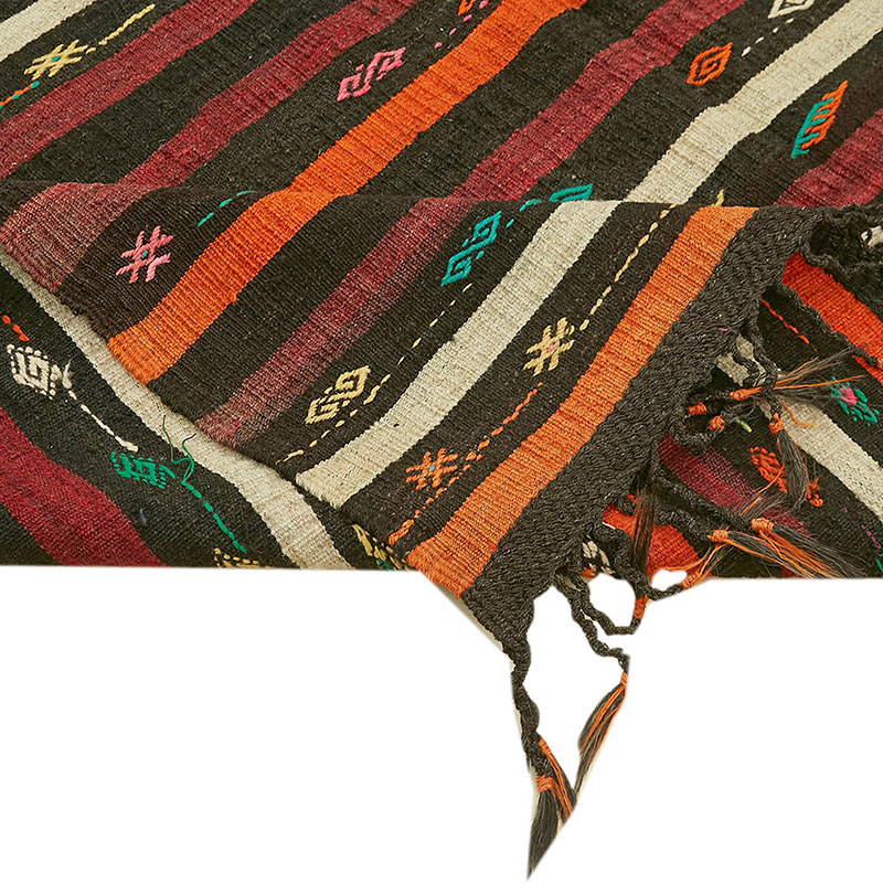 Vintage Anatolian Kilim Rug - 7' 5" x 10' 4" (89" x 124") - K0093635