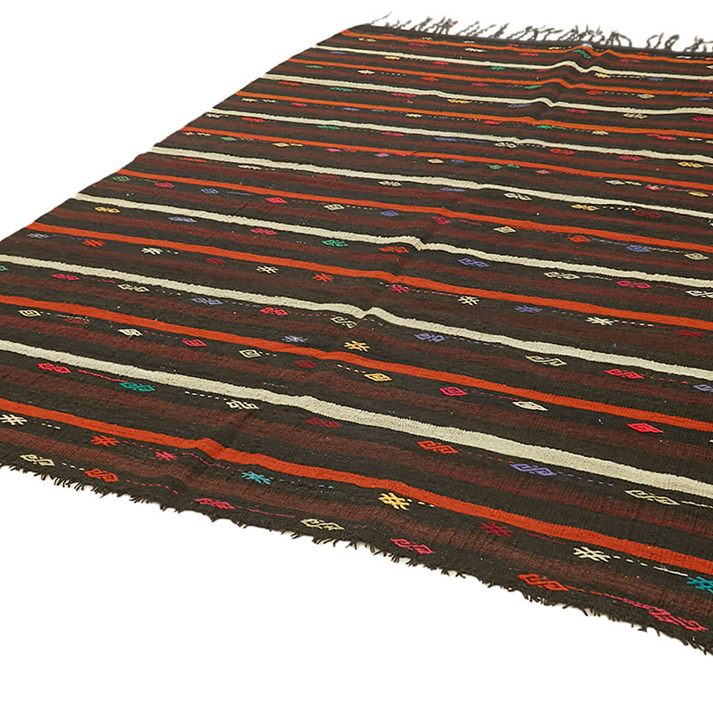 Vintage Anatolian Kilim Rug - 7' 9" x 10' 6" (93" x 126") - K0093637