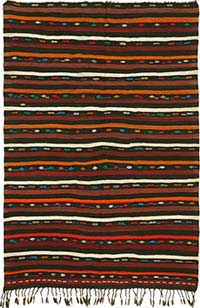 Vintage Anatolian Kilim Rug - 7' 8" x 10' 11" (92" x 131")
