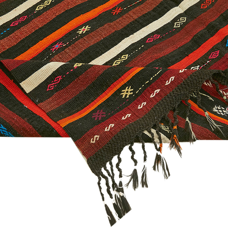 Vintage Anatolian Kilim Rug - 7' 8" x 10' 11" (92" x 131") - K0093640