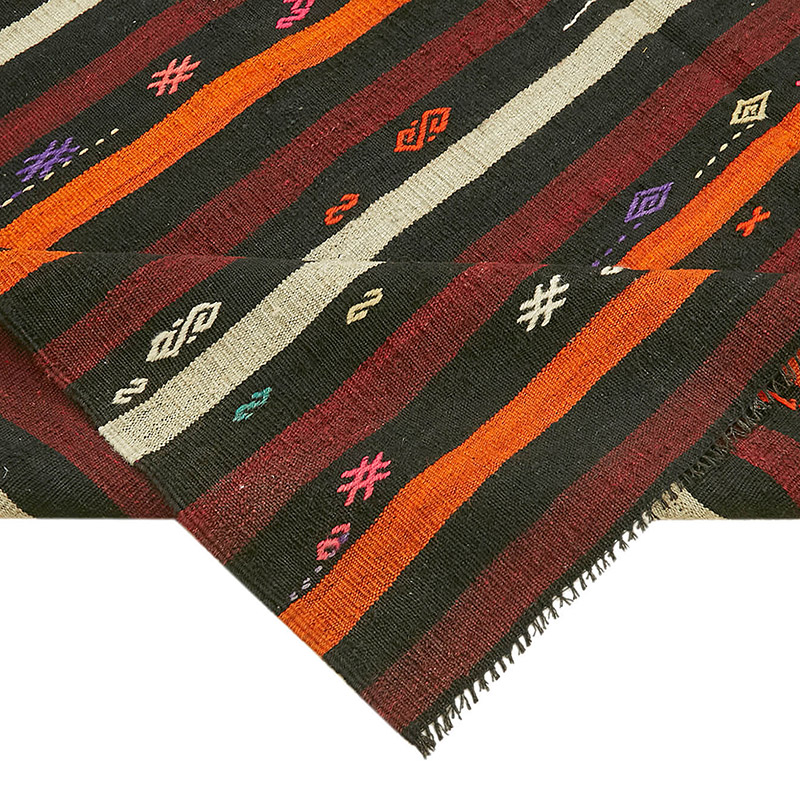 Vintage Anatolian Kilim Rug - 7' 5" x 9' 6" (89" x 114") - K0093643