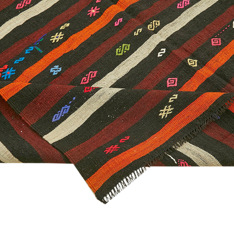 Vintage Anatolian Kilim Rug - 7' 5" x 10' 8" (89" x 128") - K0093644