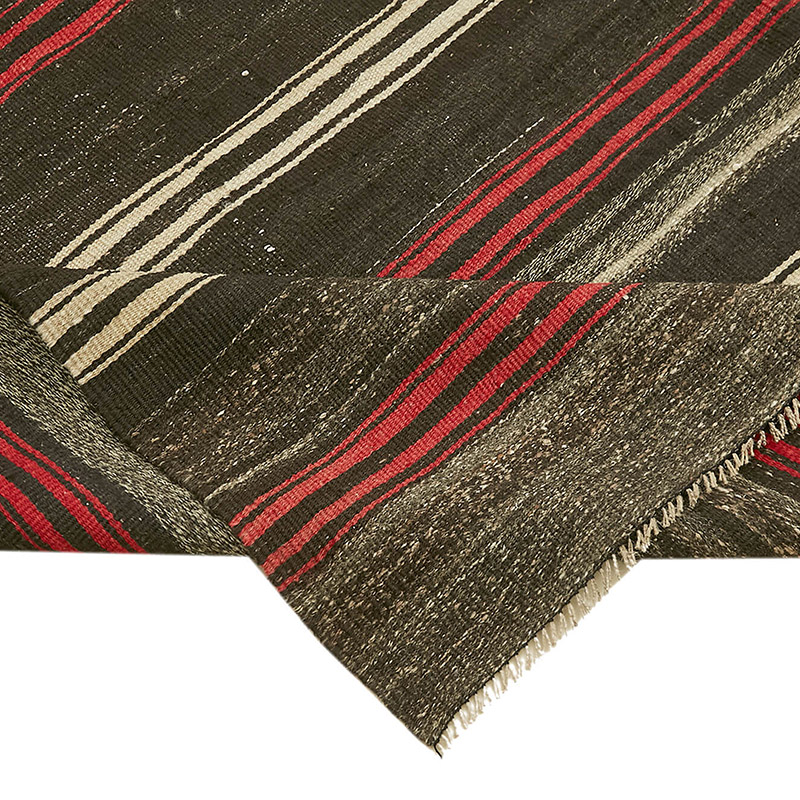 Vintage Anatolian Kilim Rug - 7' 9" x 12' 5" (93" x 149") - K0093648