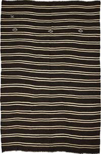 Vintage Anatolian Kilim Rug - 7' 5" x 10' 11" (89" x 131")